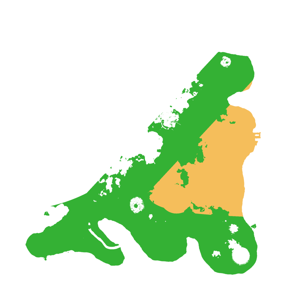 Biome Rust Map: Procedural Map, Size: 3000, Seed: 549763867