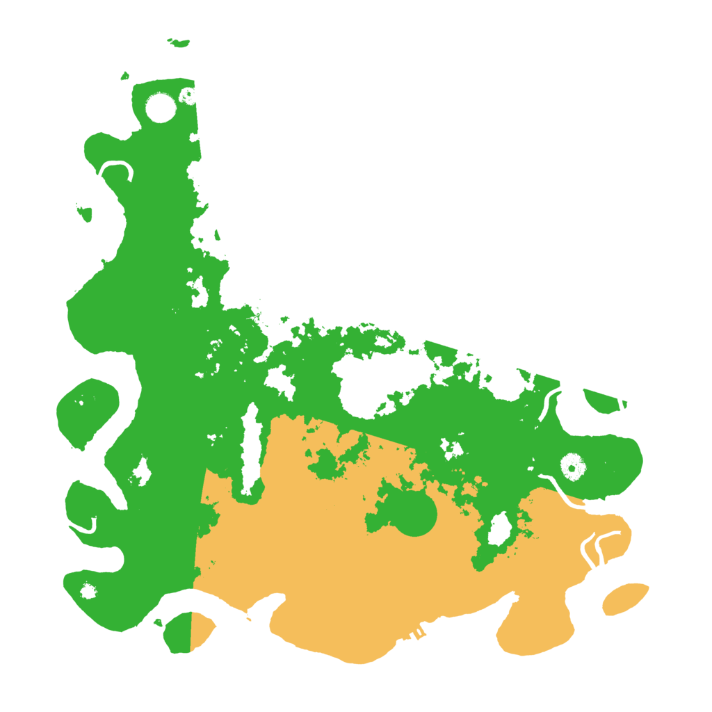 Biome Rust Map: Procedural Map, Size: 4173, Seed: 13825
