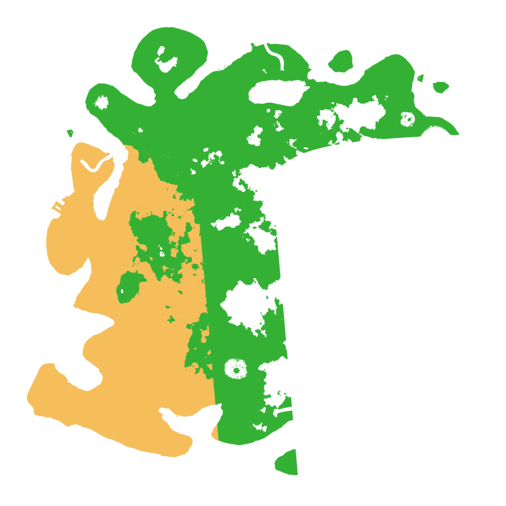 Biome Rust Map: Procedural Map, Size: 3500, Seed: 41256785