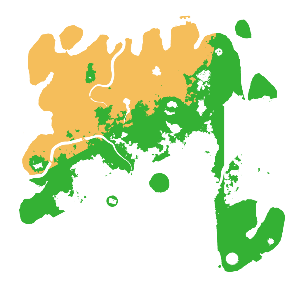 Biome Rust Map: Procedural Map, Size: 4250, Seed: 117091219