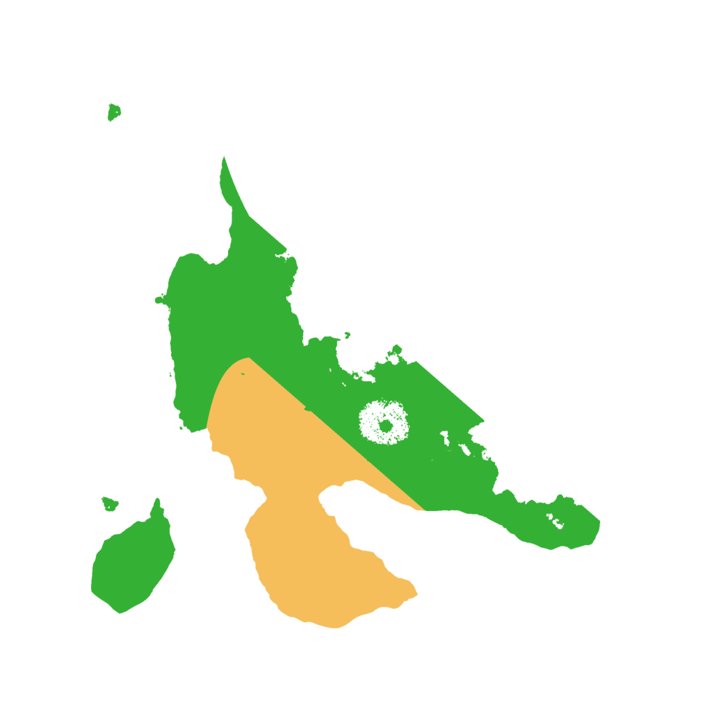 Biome Rust Map: Procedural Map, Size: 2250, Seed: 24
