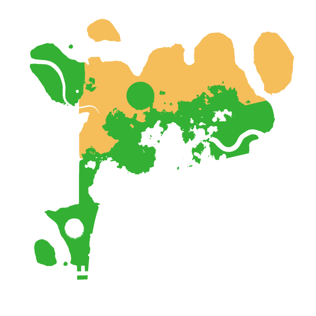 Biome Rust Map: Procedural Map, Size: 3000, Seed: 17221