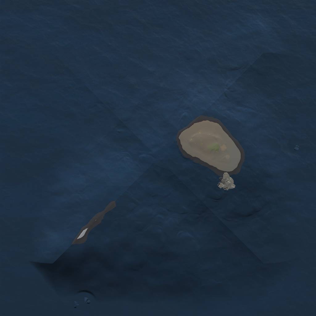 Rust Map: Procedural Map, Size: 1000, Seed: 88542, 3 Monuments