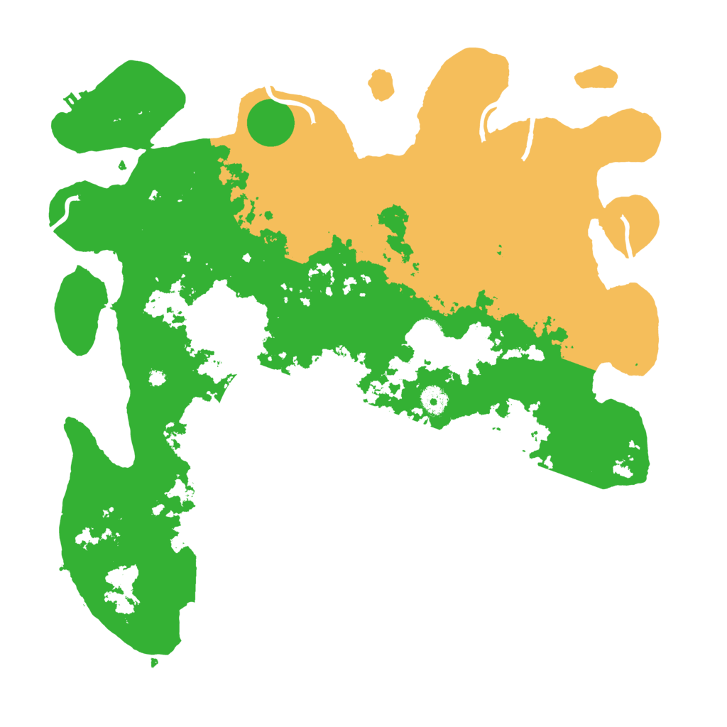 Biome Rust Map: Procedural Map, Size: 4050, Seed: 1883228665