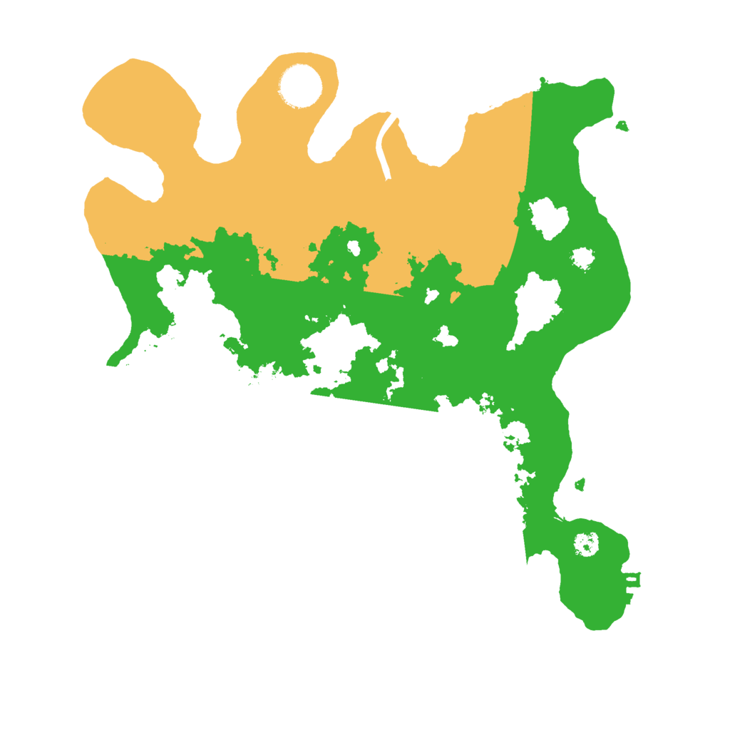 Biome Rust Map: Procedural Map, Size: 3000, Seed: 1228355430