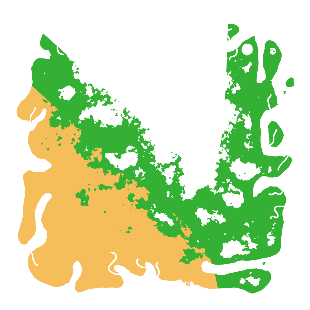 Biome Rust Map: Procedural Map, Size: 4800, Seed: 5678493