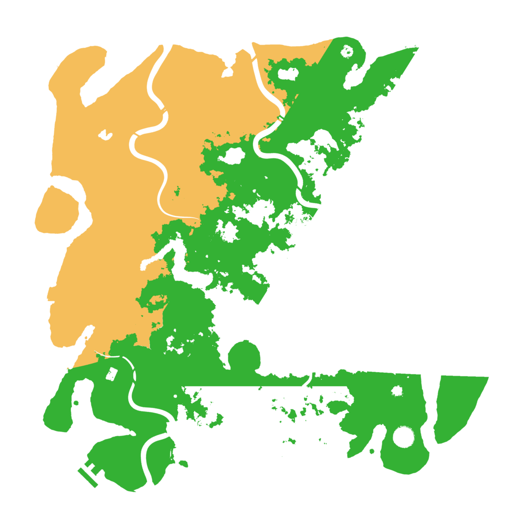 Biome Rust Map: Procedural Map, Size: 4250, Seed: 62204413