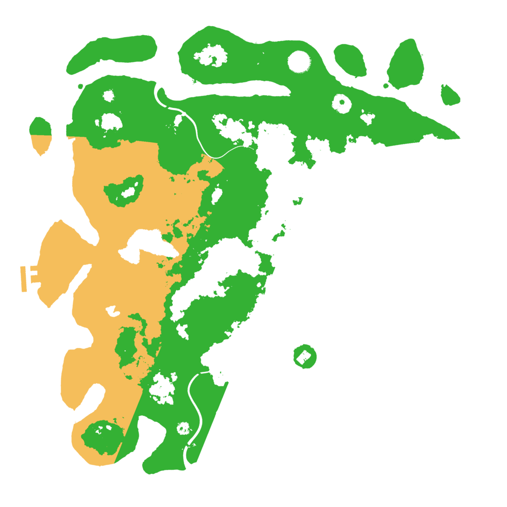 Biome Rust Map: Procedural Map, Size: 4000, Seed: 88179931