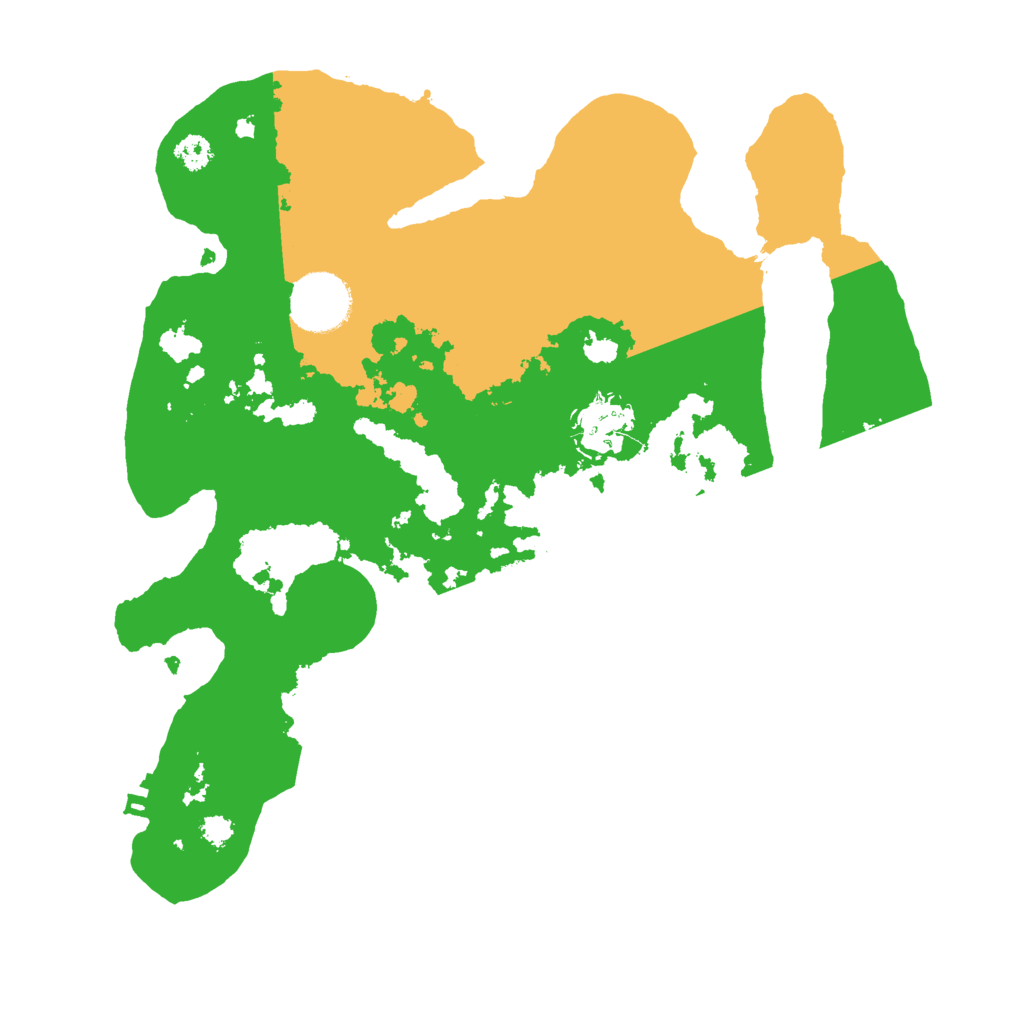 Biome Rust Map: Procedural Map, Size: 3000, Seed: 25270