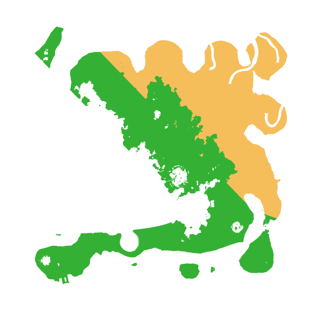 Biome Rust Map: Procedural Map, Size: 3000, Seed: 631