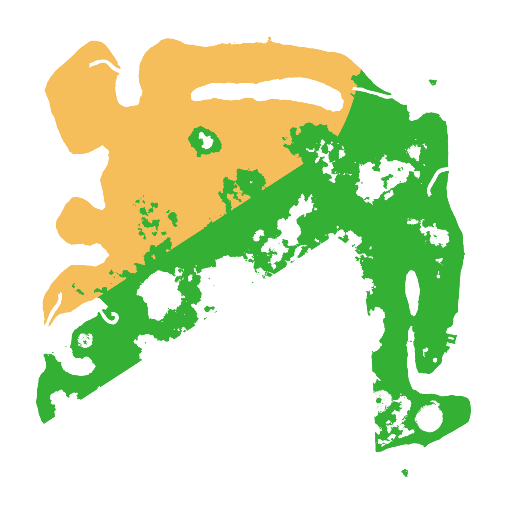 Biome Rust Map: Procedural Map, Size: 3500, Seed: 297244612