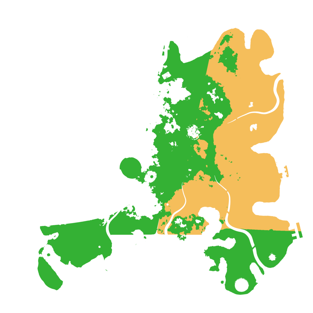 Biome Rust Map: Procedural Map, Size: 4100, Seed: 1746937856