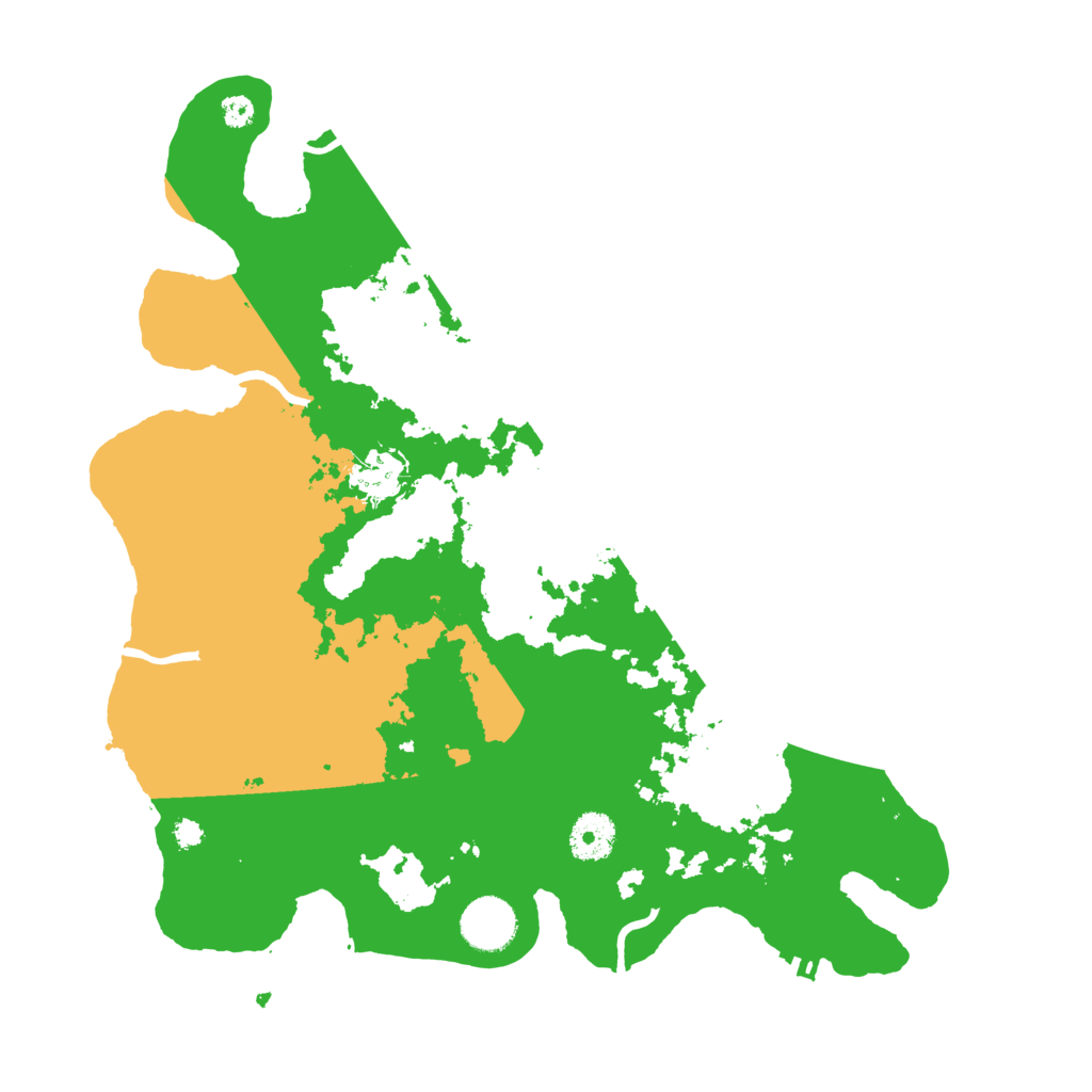 Biome Rust Map: Procedural Map, Size: 3500, Seed: 65447894