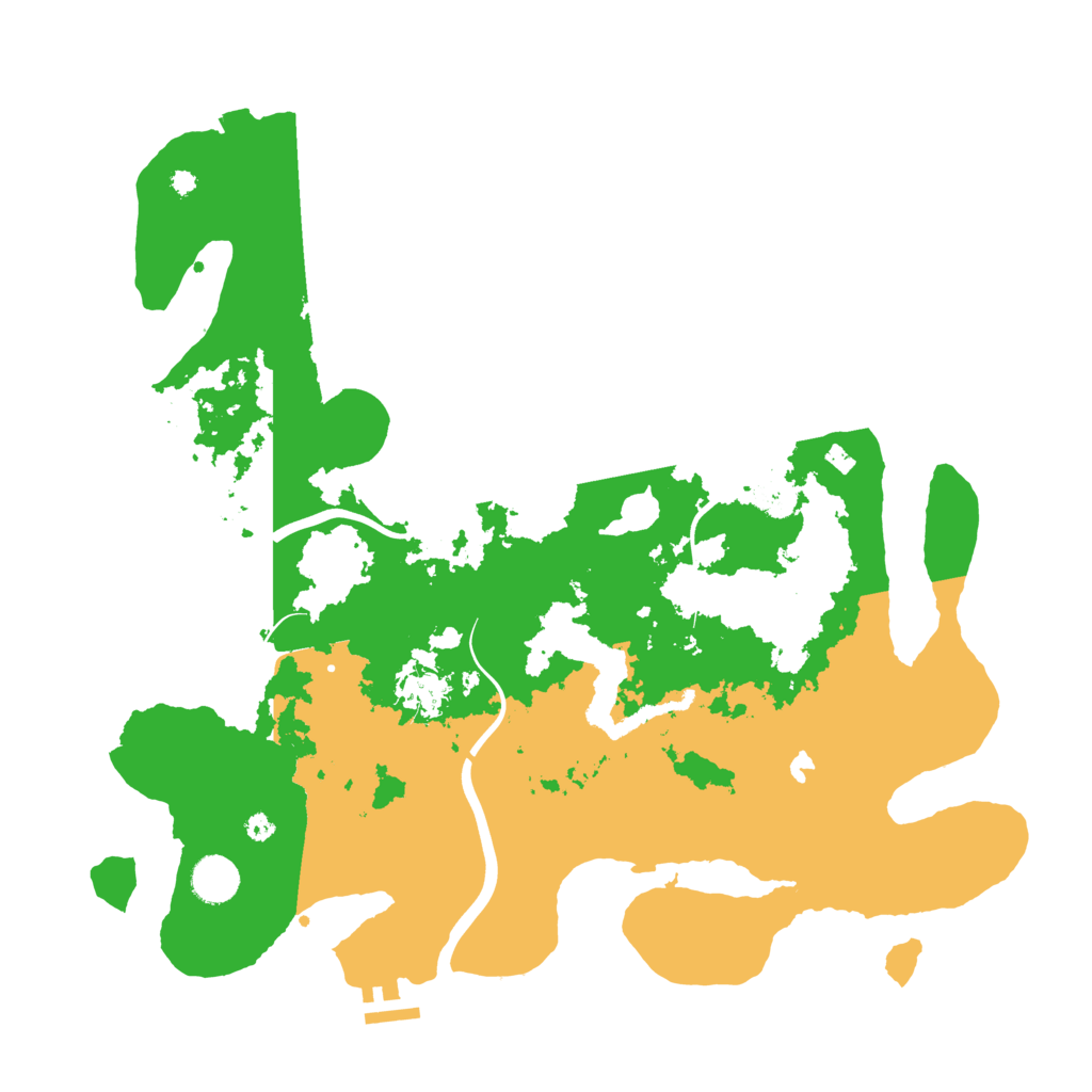 Biome Rust Map: Procedural Map, Size: 4000, Seed: 102345