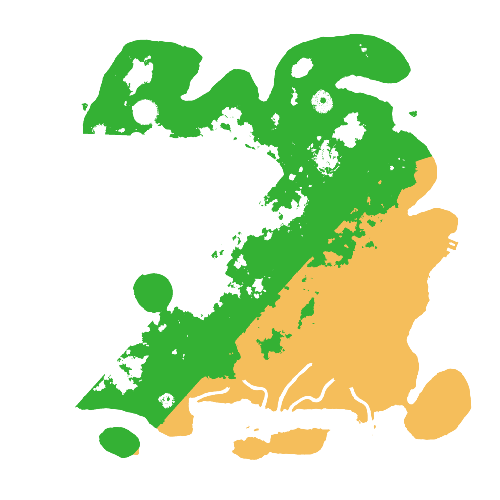 Biome Rust Map: Procedural Map, Size: 3500, Seed: 1399072204