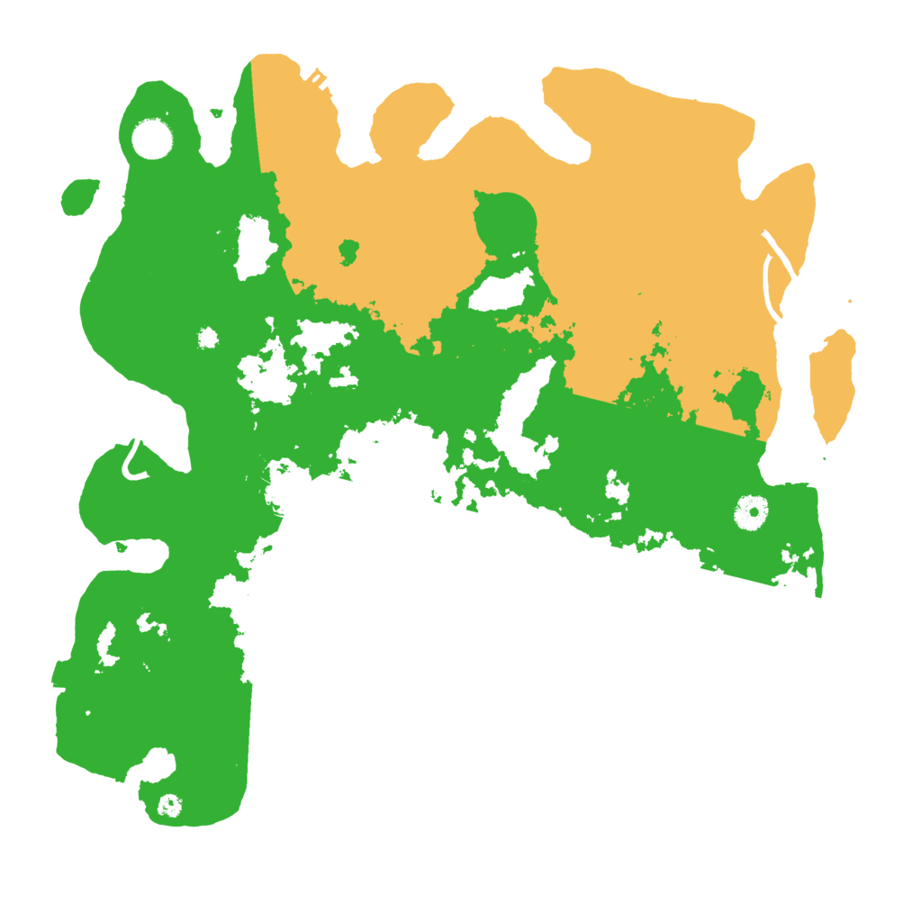 Biome Rust Map: Procedural Map, Size: 4000, Seed: 1147948340