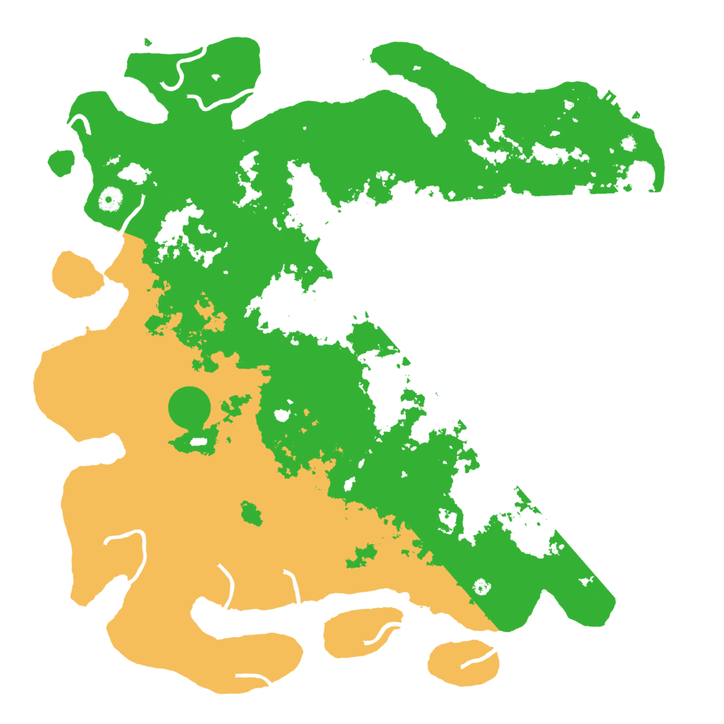 Biome Rust Map: Procedural Map, Size: 4500, Seed: 38512440