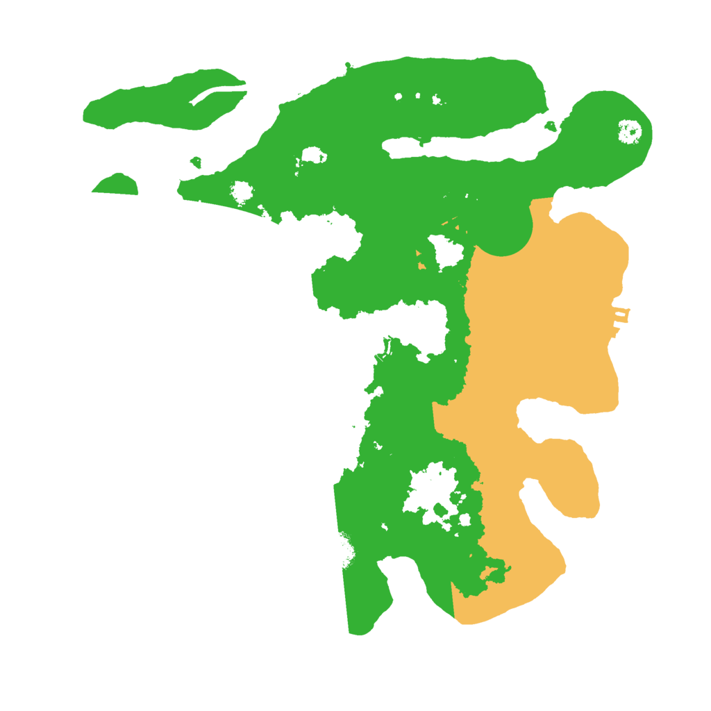 Biome Rust Map: Procedural Map, Size: 3000, Seed: 309566550