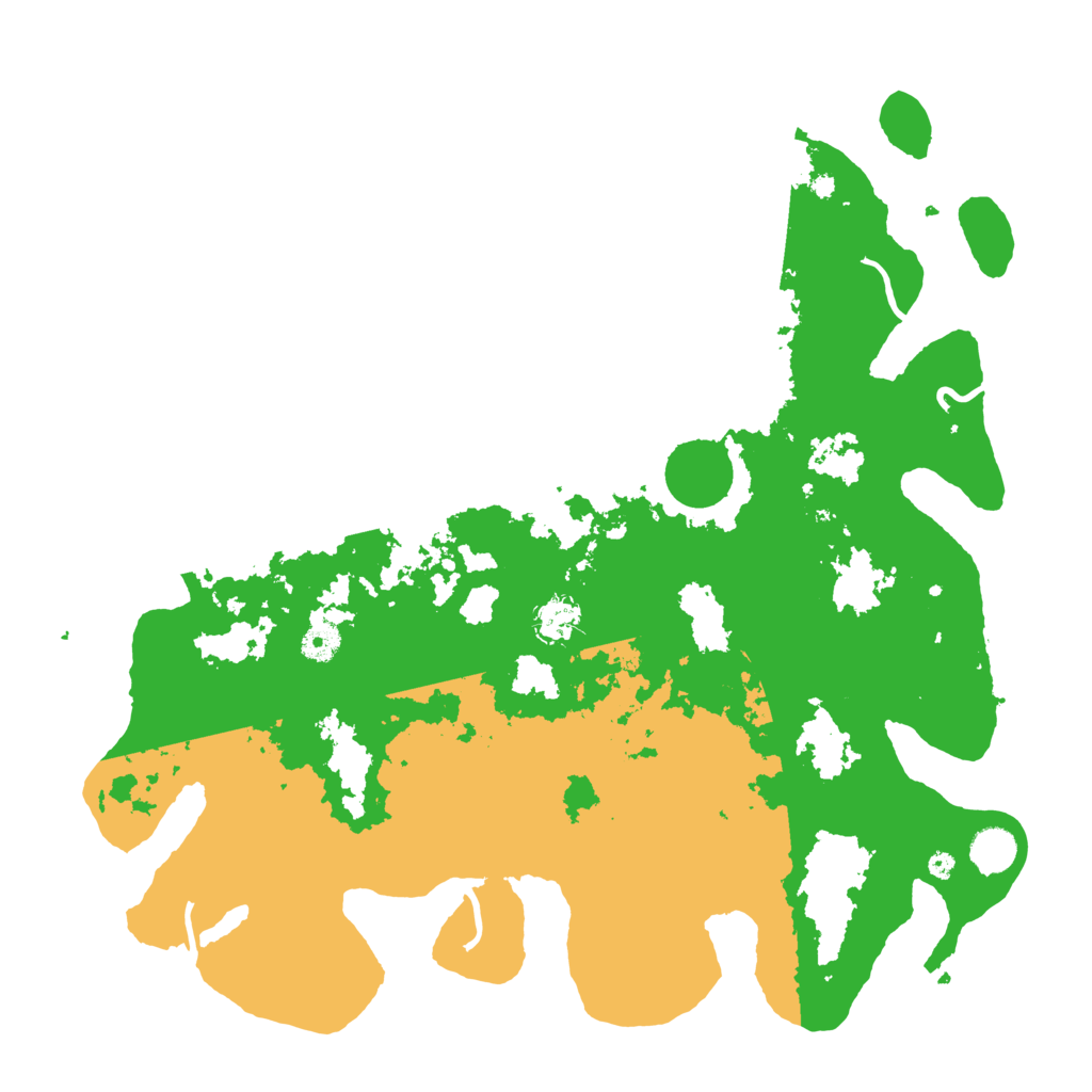 Biome Rust Map: Procedural Map, Size: 4250, Seed: 40523
