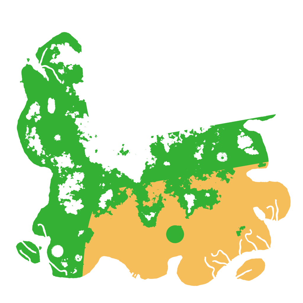 Biome Rust Map: Procedural Map, Size: 4500, Seed: 278040661