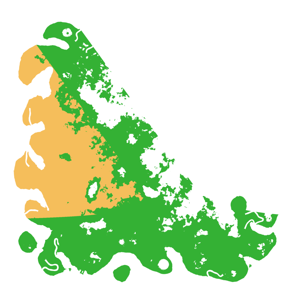 Biome Rust Map: Procedural Map, Size: 5000, Seed: 2003749296