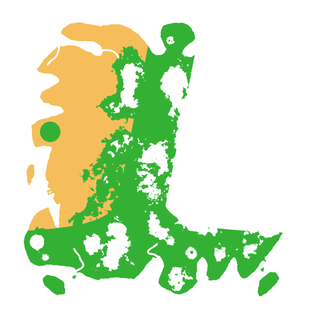 Biome Rust Map: Procedural Map, Size: 4100, Seed: 102938475