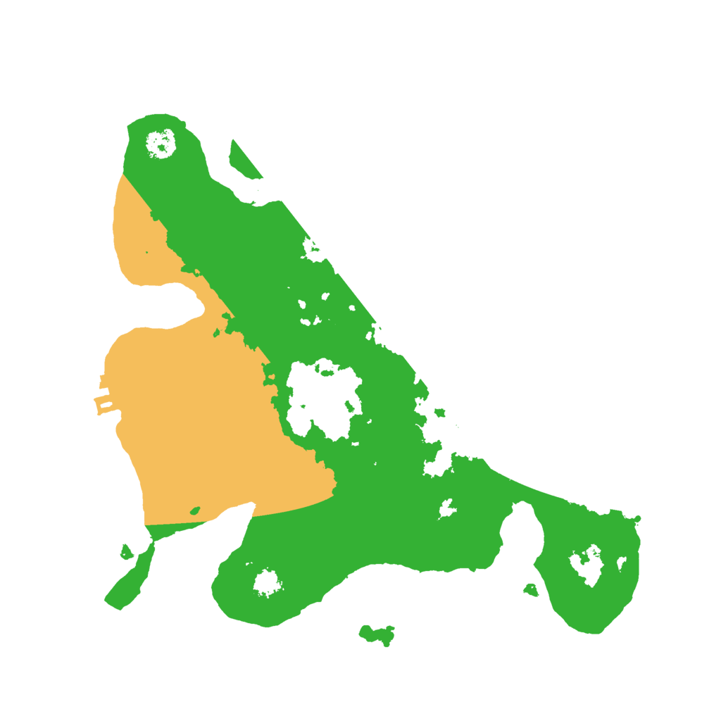 Biome Rust Map: Procedural Map, Size: 2500, Seed: 1511362656