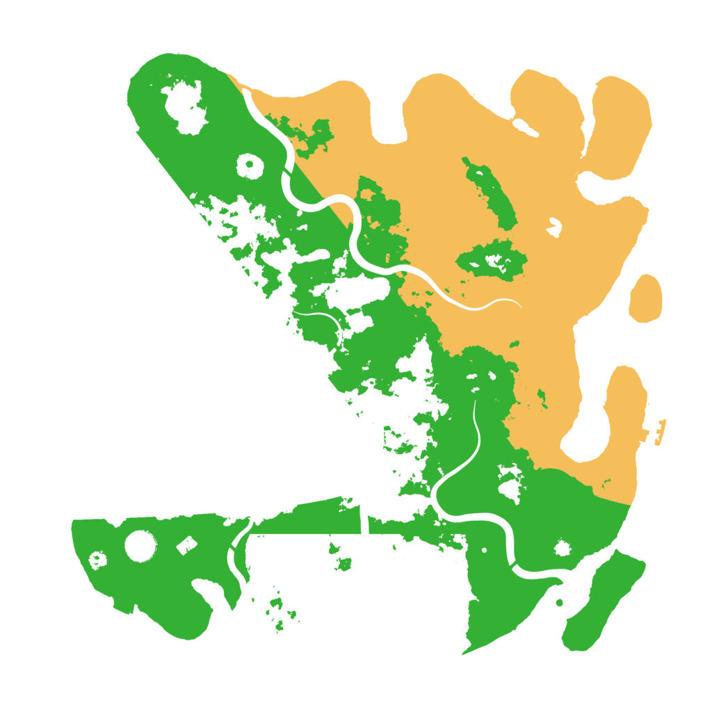Biome Rust Map: Procedural Map, Size: 4000, Seed: 818063139
