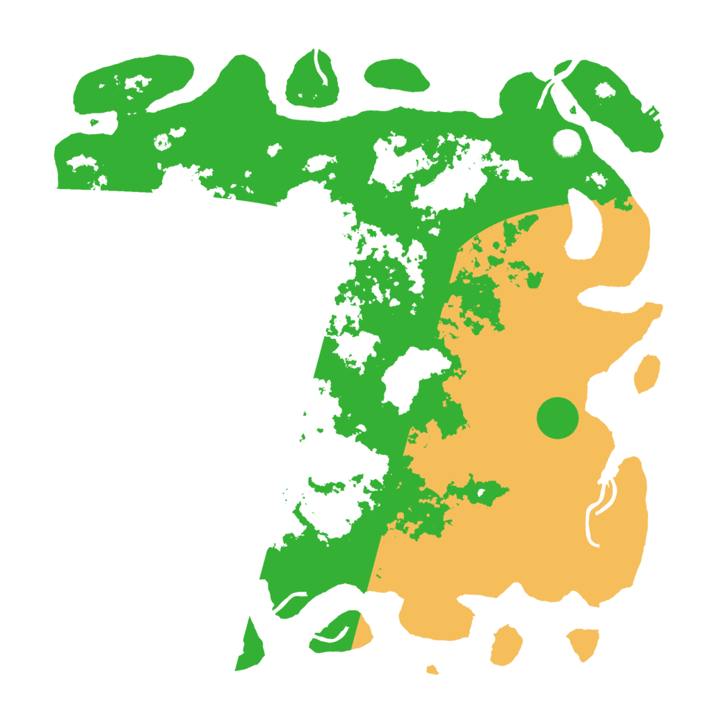 Biome Rust Map: Procedural Map, Size: 4500, Seed: 138372169