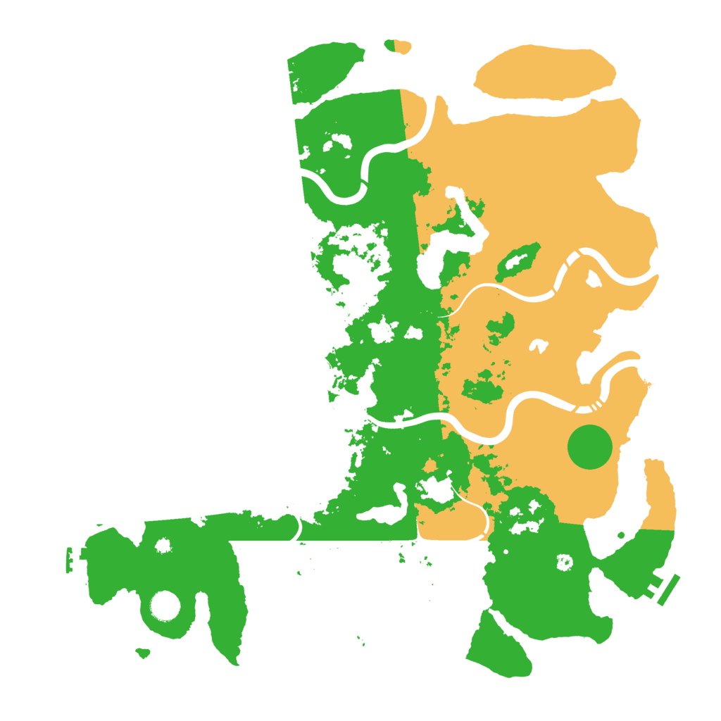 Biome Rust Map: Procedural Map, Size: 4250, Seed: 636675721