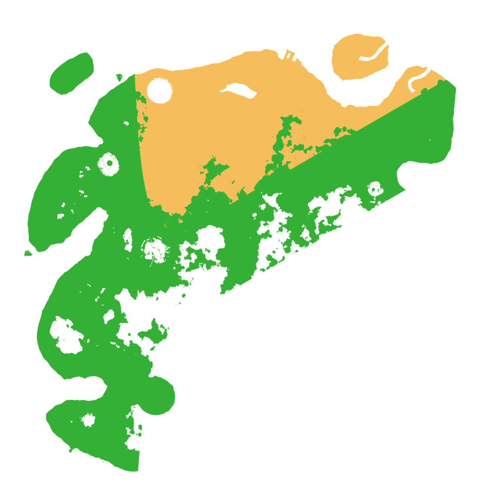 Biome Rust Map: Procedural Map, Size: 3500, Seed: 5782672