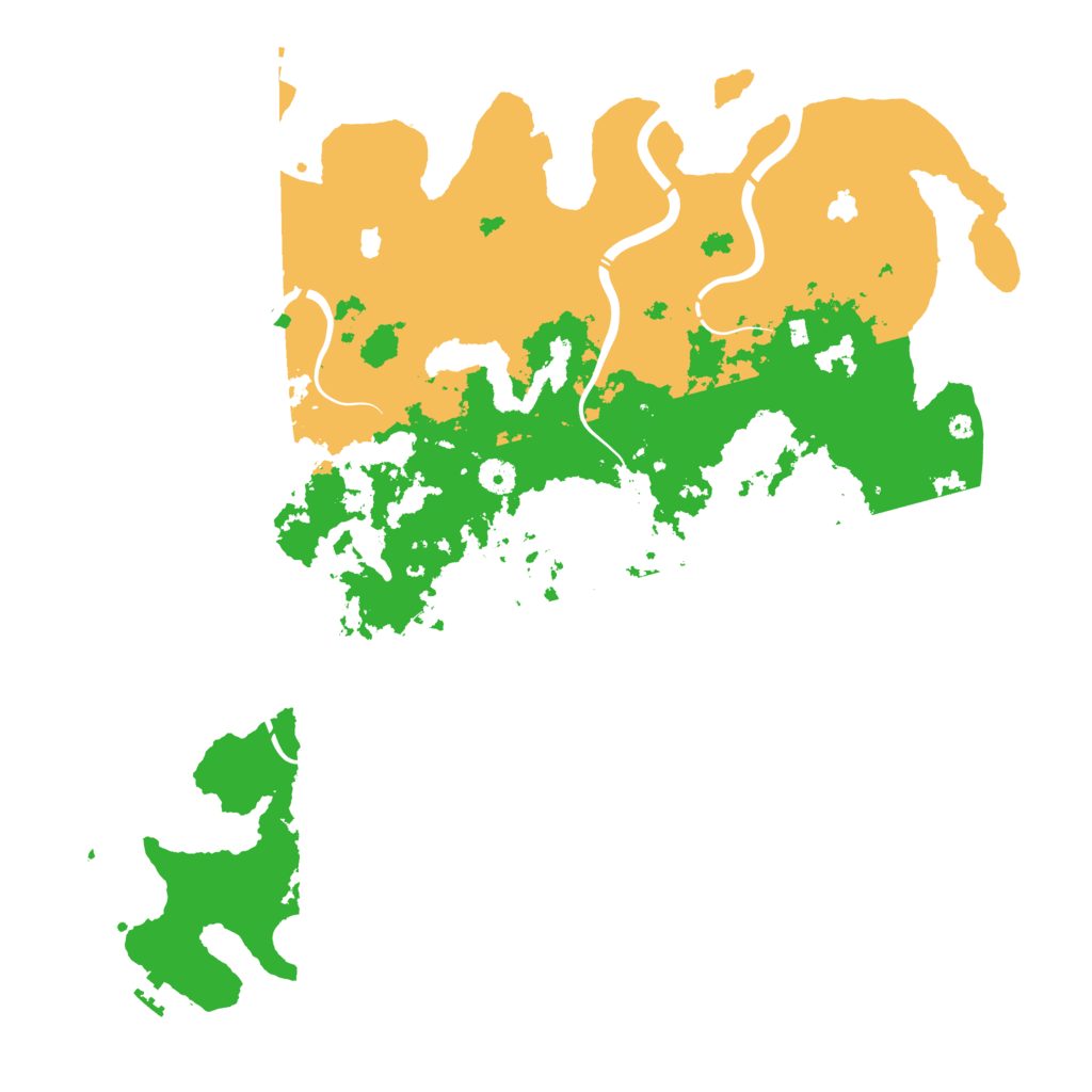 Biome Rust Map: Procedural Map, Size: 4500, Seed: 90017016