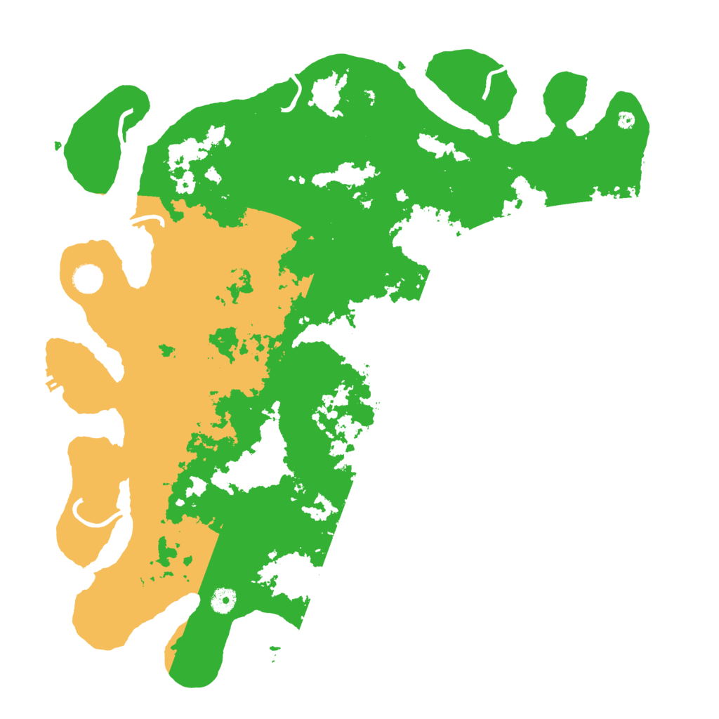 Biome Rust Map: Procedural Map, Size: 4250, Seed: 1096587532