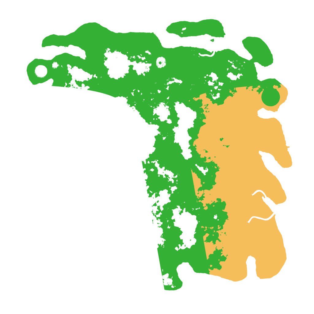 Biome Rust Map: Procedural Map, Size: 4500, Seed: 1175985503