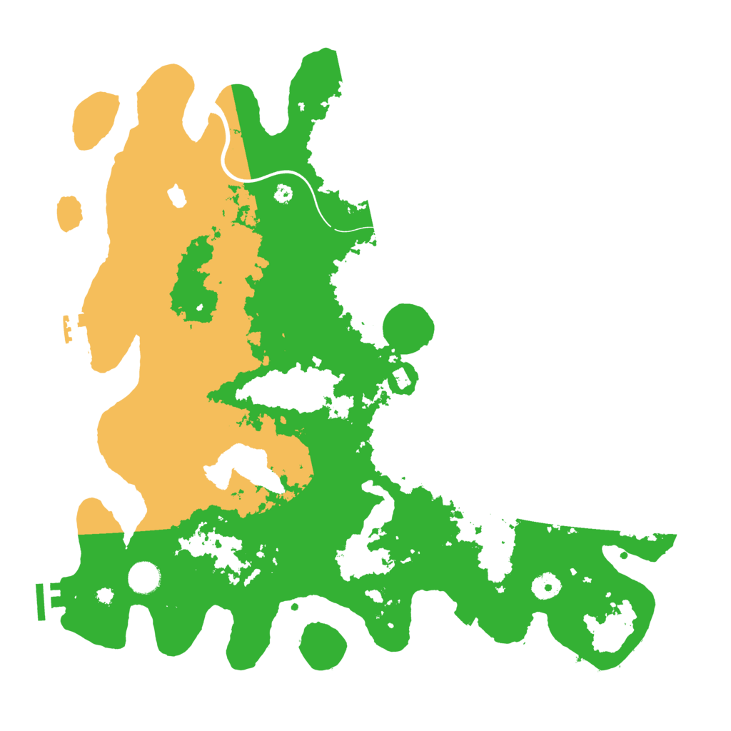 Biome Rust Map: Procedural Map, Size: 4000, Seed: 963000