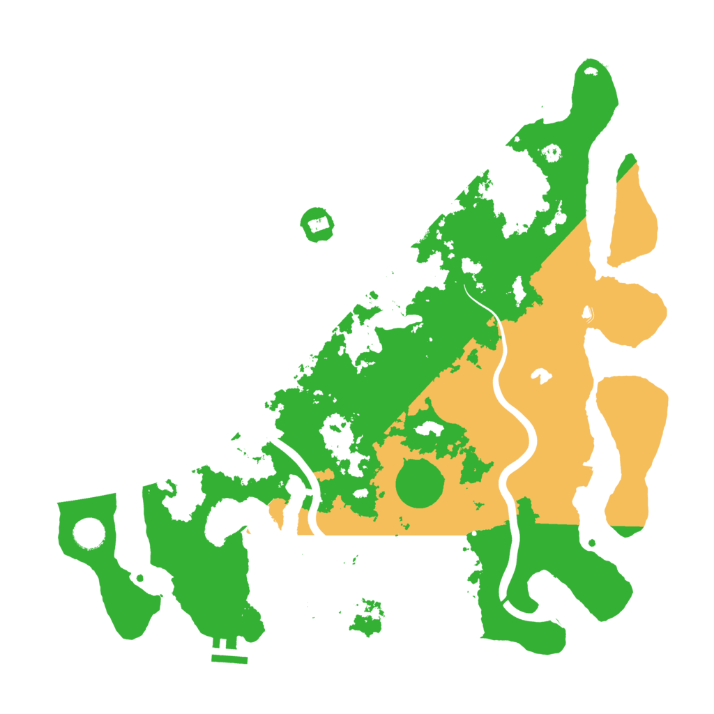 Biome Rust Map: Procedural Map, Size: 4000, Seed: 1945955901