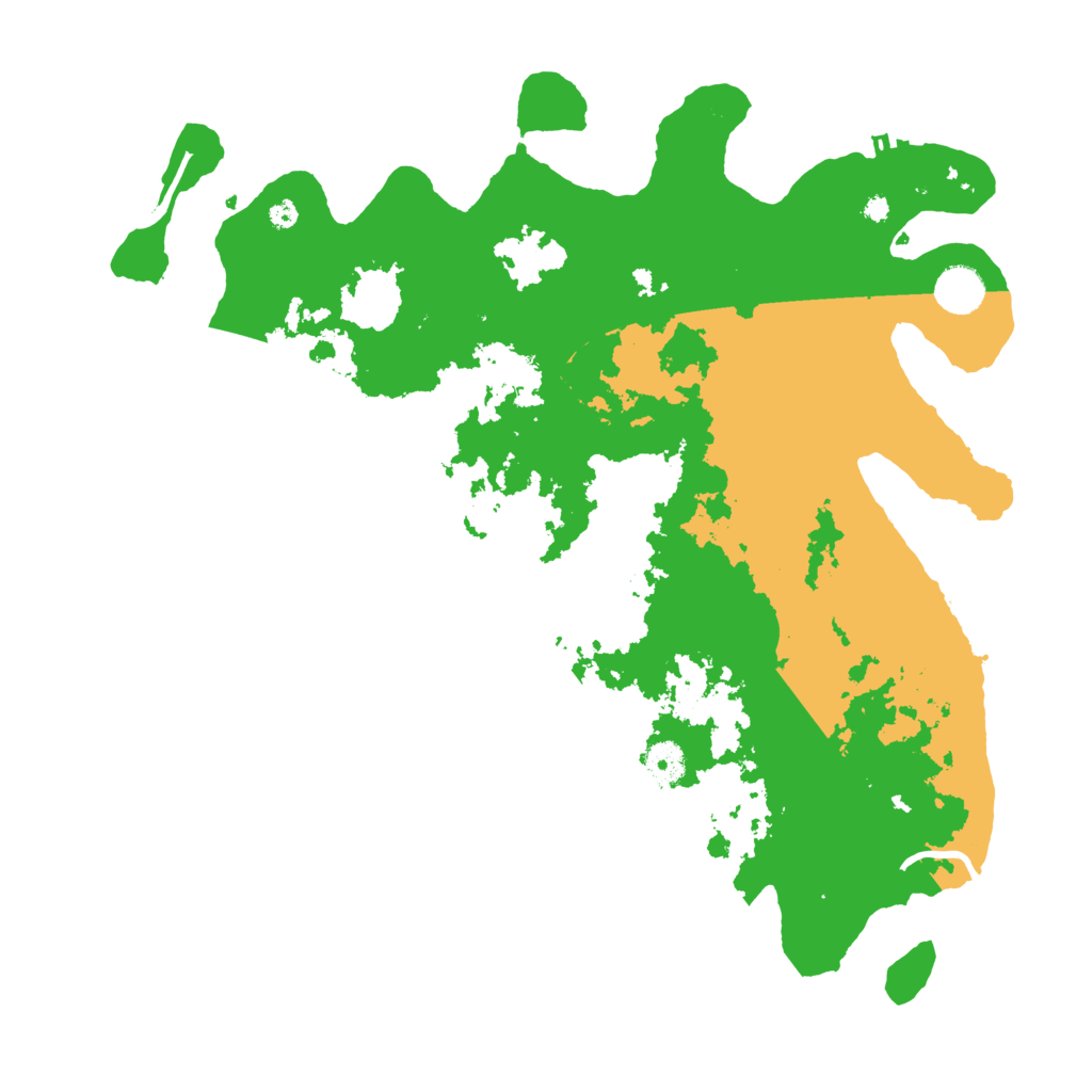 Biome Rust Map: Procedural Map, Size: 4000, Seed: 1324134532