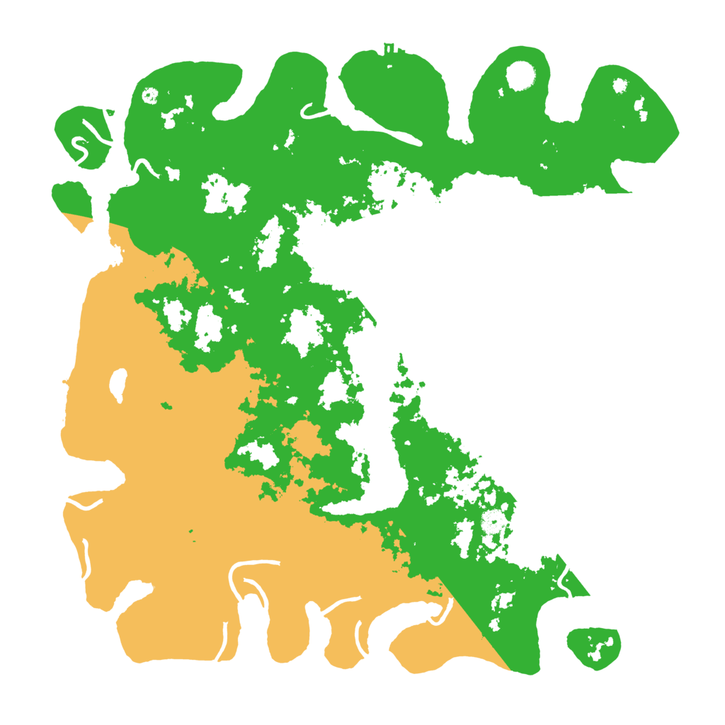 Biome Rust Map: Procedural Map, Size: 4500, Seed: 352480820