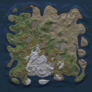 Thumbnail Rust Map: Procedural Map, Size: 4250, Seed: 45762218, 16 Monuments