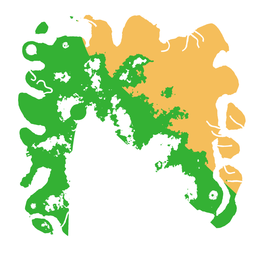 Biome Rust Map: Procedural Map, Size: 4250, Seed: 45762218