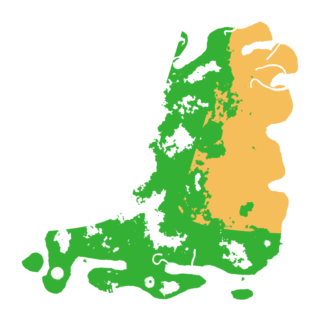 Biome Rust Map: Procedural Map, Size: 4500, Seed: 329448837