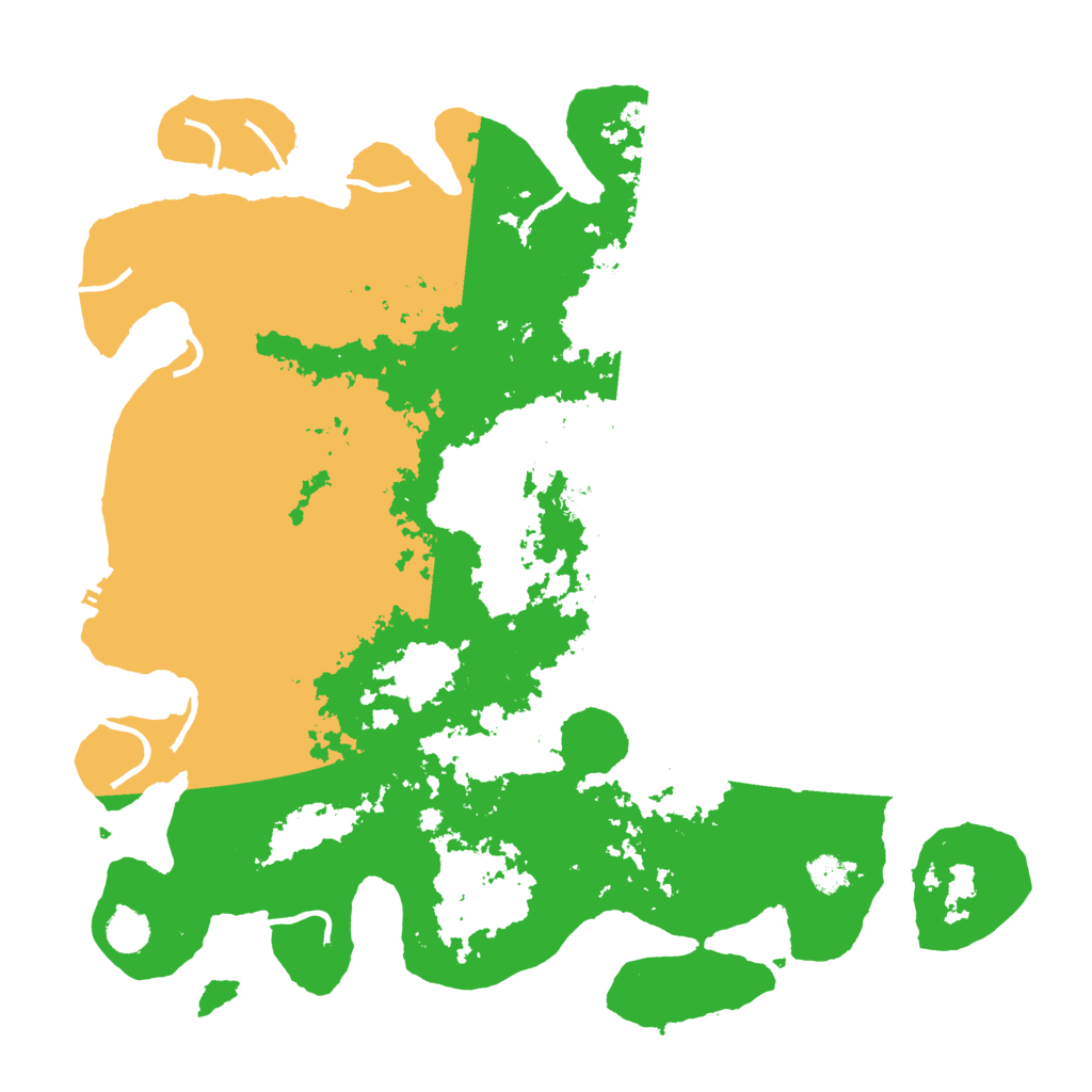 Biome Rust Map: Procedural Map, Size: 4500, Seed: 160441066