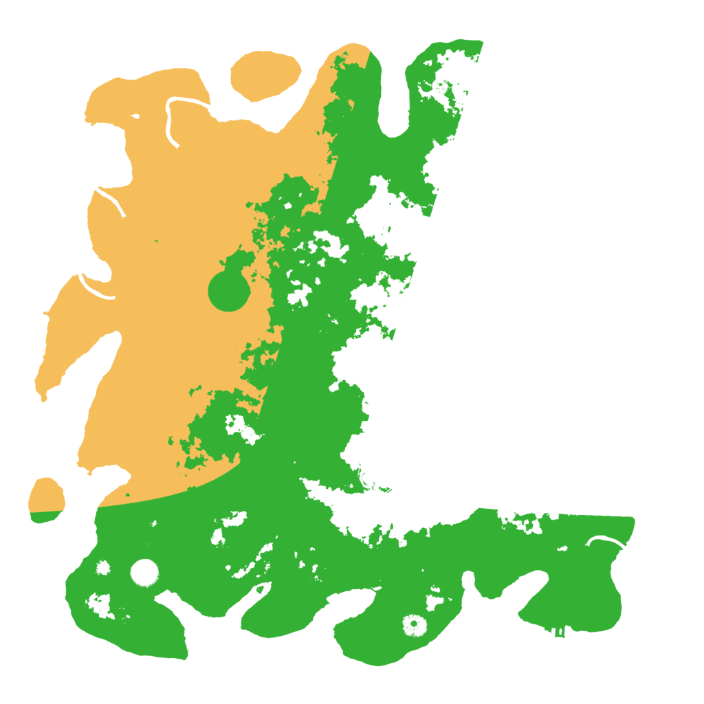 Biome Rust Map: Procedural Map, Size: 4500, Seed: 525171197