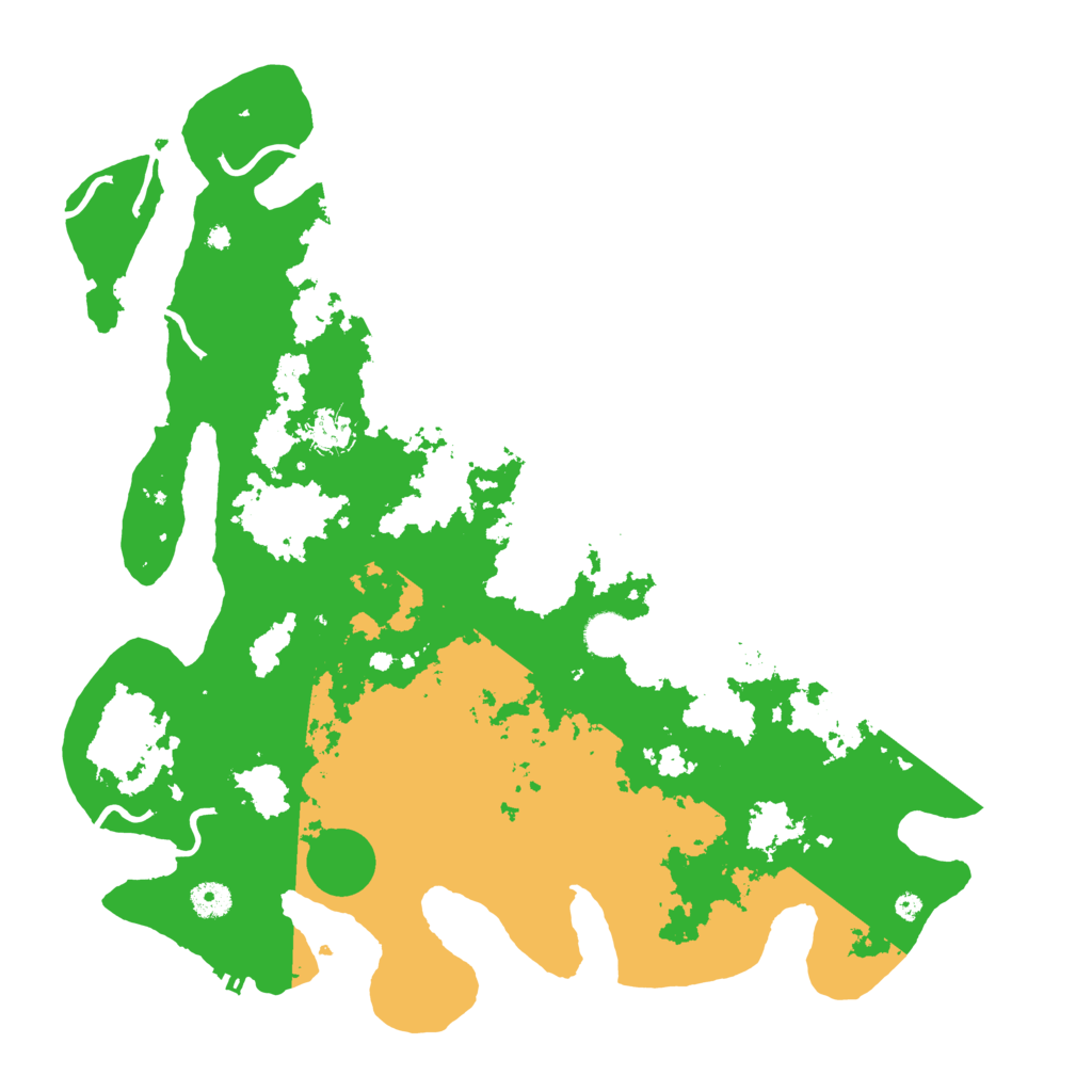 Biome Rust Map: Procedural Map, Size: 4250, Seed: 1190280