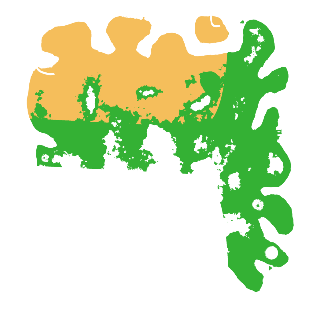 Biome Rust Map: Procedural Map, Size: 4250, Seed: 1160806900