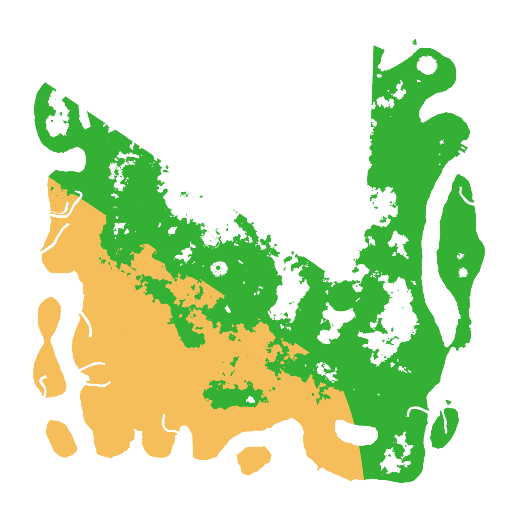 Biome Rust Map: Procedural Map, Size: 4800, Seed: 1235732189