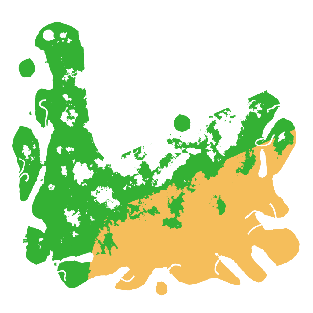 Biome Rust Map: Procedural Map, Size: 5000, Seed: 559130090