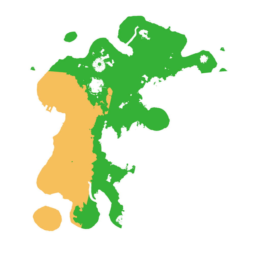 Biome Rust Map: Procedural Map, Size: 3000, Seed: 26438