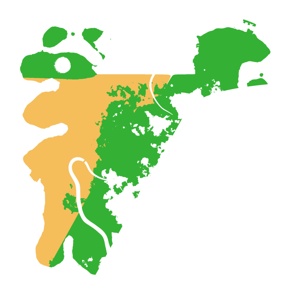 Biome Rust Map: Procedural Map, Size: 3300, Seed: 1781711344