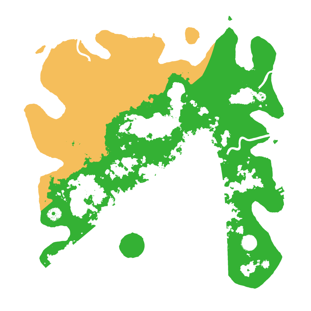 Biome Rust Map: Procedural Map, Size: 3500, Seed: 306823307